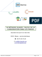 CALCUL DE LA CONDENSATION - GLASER (1)
