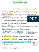 Econometrics Lecture Notes