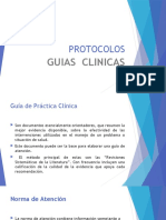 Guías clínicas, protocolos y normas de atención