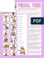 Match verbs to pictures and definitions