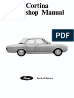 Ford Cortina Workshop Manual