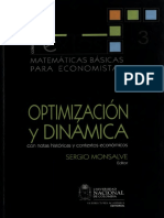 Monsalve - Matemáticas Básicas Para Economistas Optimizacion Dinamica 3