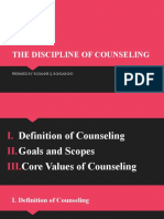 2 - The Discipline of Counseling