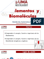 Clase 2. Bioelementos y Biomoléculas