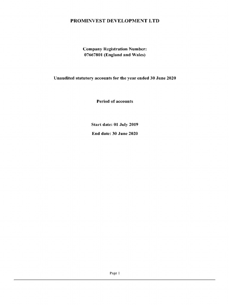 Companies House Document PDF