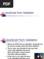 Javascript Validation