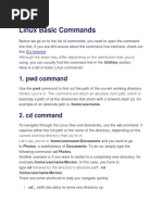 Linux Basic Commands