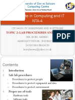 Topic 2-Safe Lab Procedures and Tool Use - Copy