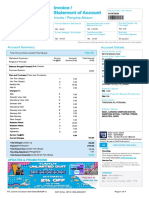 Invoice / Statement of Account: Invois / Penyata Akaun