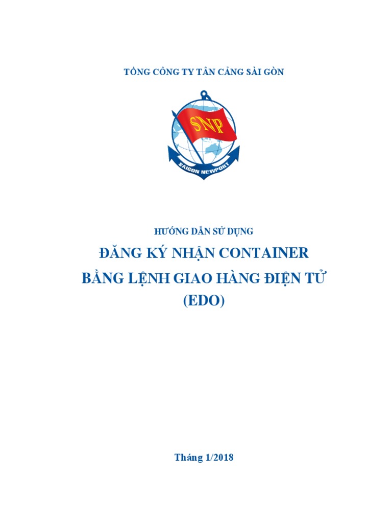 E Port Huongdandangkynhancontainer EDO | PDF