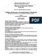 Código de Normas y Procedimientos Tributarias