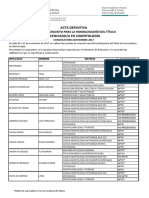 Acta Definitiva Prueba Conjunto Odontología NOVIEMBRE 2017