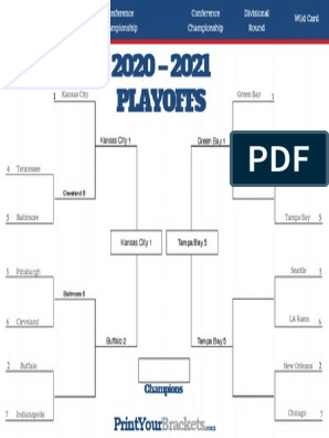 nfl playoffs 2021 bracket