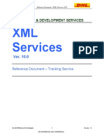XMLServices10.0 Tracking