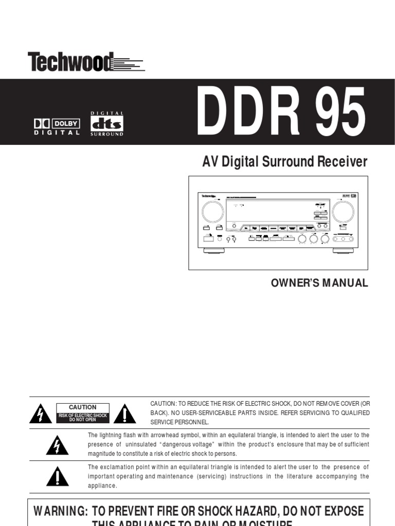 Techwood Manual | PDF | Videocassette Recorder | Electrical Connector