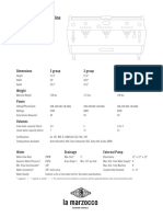 Install US guidelines for La Marzocco coffee machines