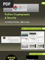 Python Security Cryptography