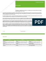 Scheme of Work Maths Stage 8