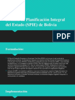 Sistema de Planificación Integral Del Estado (SPIE