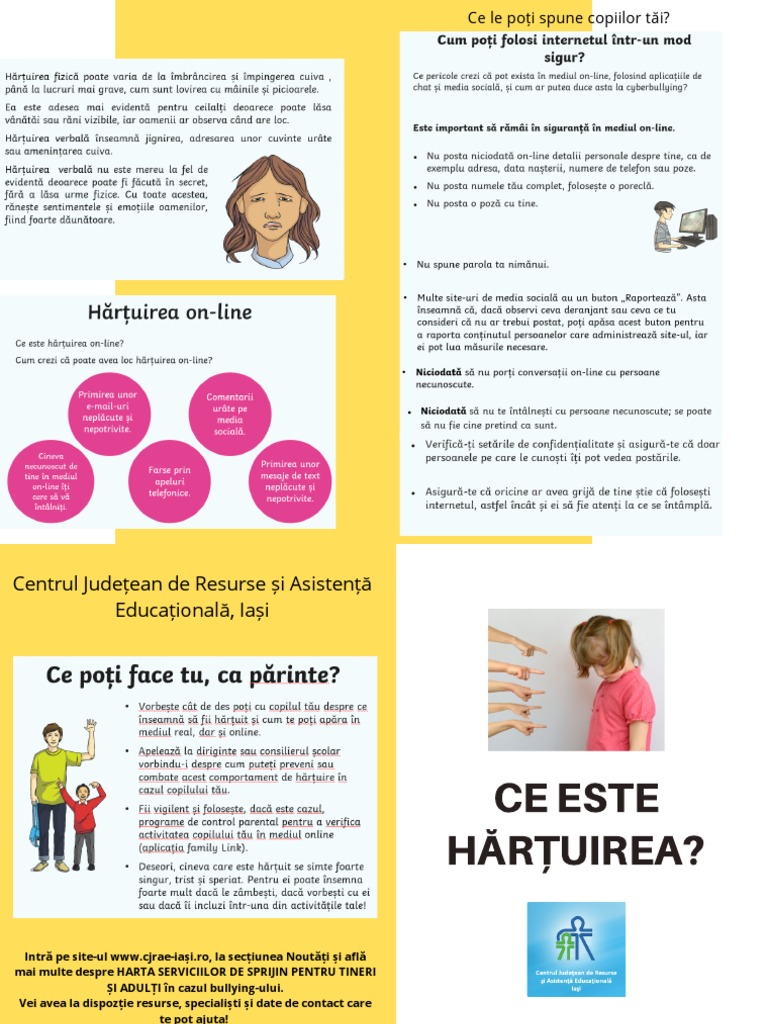 Pliant - Proiect Bullying | PDF