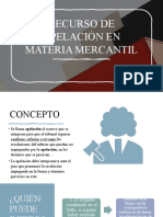 Recurso de Apelación en Materia Mercantil