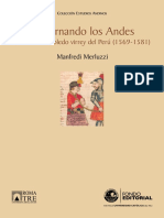 Gobernando los Andes.  Francisco de Toledo virrey del Perú (1569-1581)