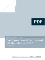 Configuration of Redundant Io Module in PCS 7