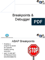 ABAP Breakpoints & Debugger Guide