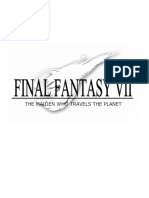 Final Fantasy Vii The Maiden Who Travels A Planet