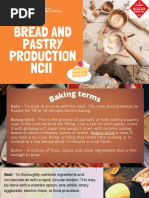 Bread and Pastry Production Ncii: Prepared By: Mrs. Maria Gemma Sañosa