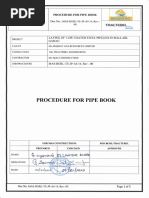 Pipe Stringing Procedure Overview | PDF | Pipe (Fluid Conveyance ...