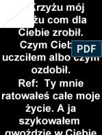 Krzyżu Mój, Krzyżu