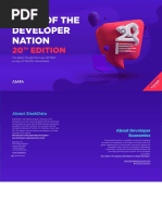 20th Edition - State of The Developer Nation