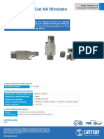 Conector Plug 6A Blindado