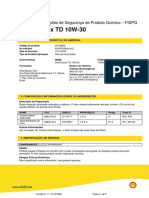 Óleo de transmissão Shell Donax TD 10W-30