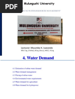 4-Urban Water Demand