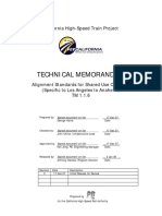 Technical Memorandum: California High-Speed Train Project