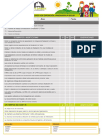 Lista de Verificacion para Trabajos Con Exposicion A Radiacion Uv Solar