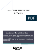 Retail and Customer Service#3