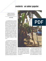 Agroforester+¡a, Articulo