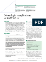 Neurologic Complications of COVID-19