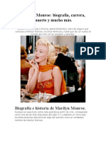 Biografia Marilin Monroe