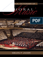 Historical Dictionary of Choral Music 08