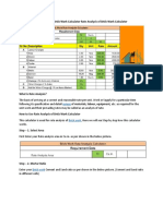 How To Use Rate Analysis of Brick Work Calculator Rate Analysis of Brick Work