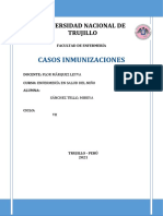 CASOS INMUNIZACIONES