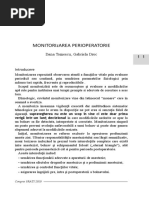 Monitorizarea perioperatorie