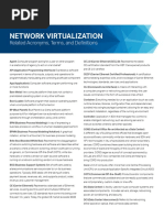 Network Virtualization: Related Acronyms, Terms, and Definitions