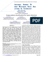 Lungs Pattern Classification For Cancer Detection: ISSN: 2454-132X Impact Factor: 4.295
