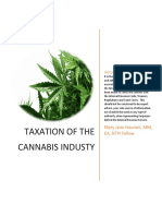 Taxation of The Cannabis Industry by Mary Jane Hourani (2019)
