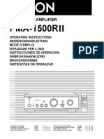 PMA-1500RII: Integrated Amplifier